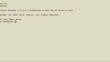 sqlplus